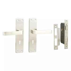 Harrison Breeza 20x15x17.3mm Mild Steel Matt Mortise Handle Set, 66875