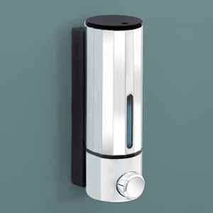 Plantex Soap Dispenser for Bathroom/ABS Shampoo Dispenser/Handwash Dispenser/Soap Dispenser for Washbasin/Bathroom Accessories Chrome