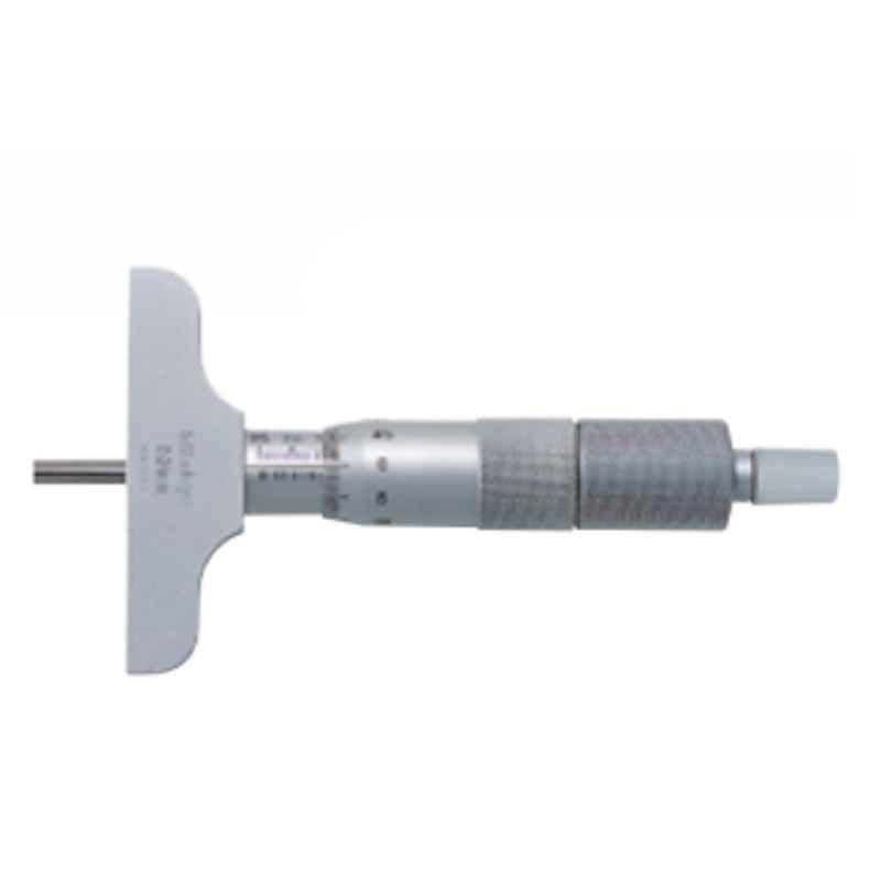 Mitutoyo 0-25mm Metric Depth Micrometer, 128-101