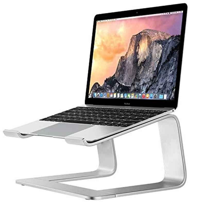 Rubik Aluminium Silver Laptop Stand