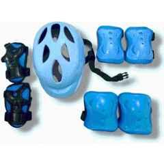 STYRKR Sky Blue NNSY-1 Protective Guard Kit Skate & Cycling Protection Set 7-in-1 Cycling Kit Skiing Kit