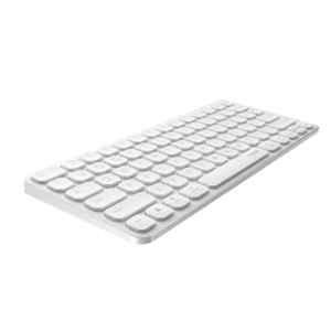 Rapoo E9050L 2.4GHz 78 Key White Wireless Keyboard