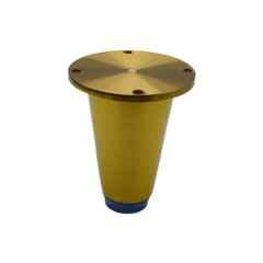 RAB 4 inch Stainless Steel Gold Sofa Leg, 174 (Pack of 4)