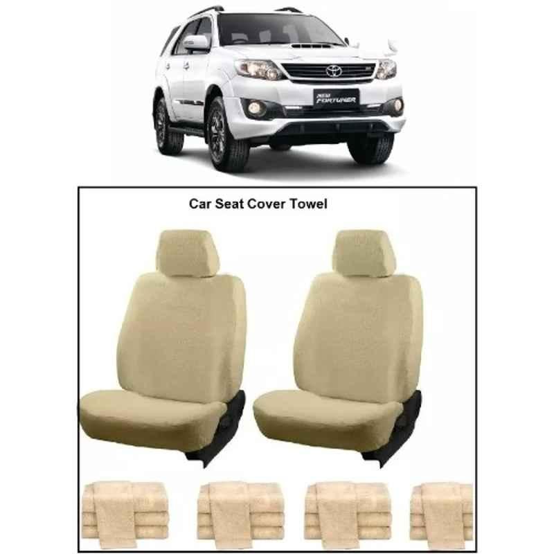 Buy Oscar Beige Aut Sn 4270 Towel 1 Pcs Set Toyota Fortuner Car Seat Cover Online At Price 3882