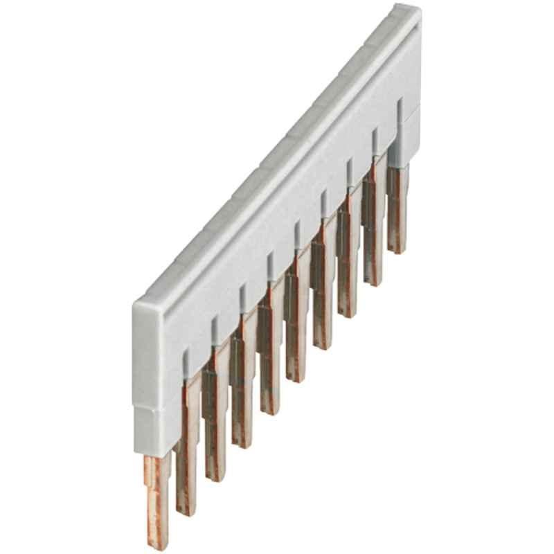 Schneider Linergy TR 4 mm² Grey Plug-in Bridge, NSYTRAL410GR (Set of 10)