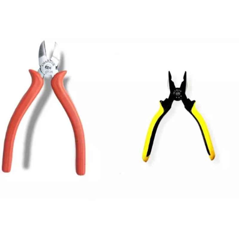 Sky Blue 2 Pcs 7.8 inch Lineman Plier Combo, SBE_PLIER_0467