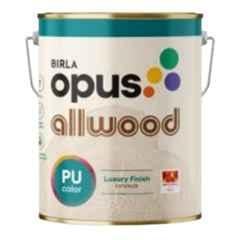 Birla Opus 1 Litre White Base 1 ALLWOOD PU Exterior Gloss Wood Finish
