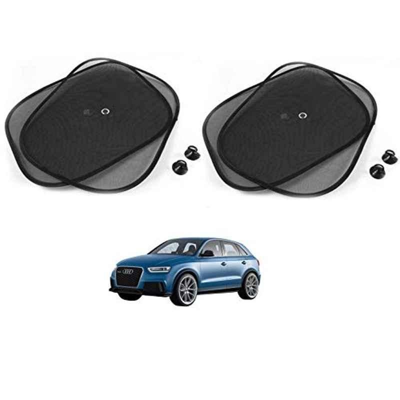 Kozdiko 4 Pcs Black Chipokoo Car Window Sunshade Curtain Set for Audi Q3, koz_79129