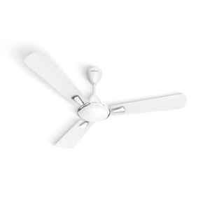Havells Quickair 56W 380rpm 3 Blade White 1 Star High Speed Ceiling Fan with 2 Years Warranty, HVQUIAIRCFWHT, Sweep: 1200 mm