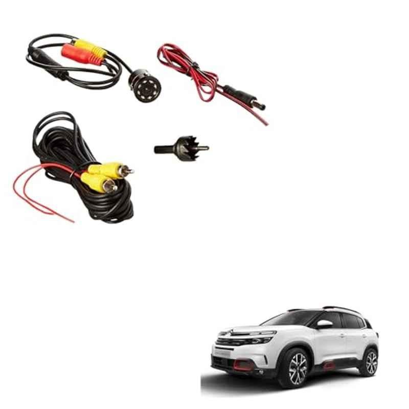 Kozdiko Car Rear View Reverse Parking Camera with HD Night Vision & 8 LED Waterproof for Citroen C5 Aircross