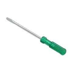 B K Jagan & Co 8x1.2mm Green & Silver 827 Steel Flat Tip Screw Driver