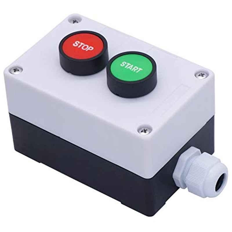 Taiss 10A 660V Green Momentary Push Button Switch Station