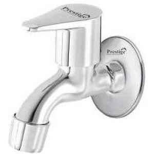 Prestige Jazz Stainless Steel Chrome Finish Bib Cock with Wall Flange