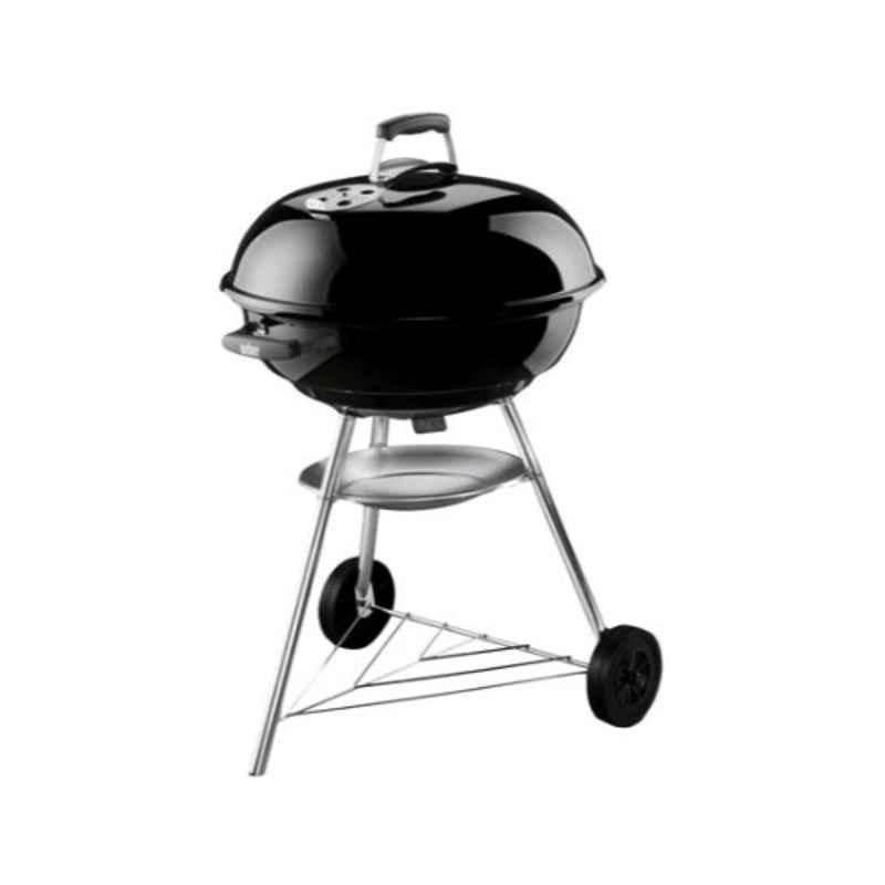 Weber 57cm Black Compact Charcoal Grill, 77924002335