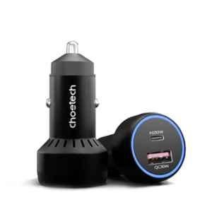 Choetech by JCBL TC00011/14 130W 12V Aluminium Black Mobile Car Charger with Cable, CH_CG_008