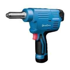 Dongcheng 20mm Cordless Blind Riveting Gun with 2 Pcs 12V 2Ah Battery & Charger, DCPM50 Type-EK