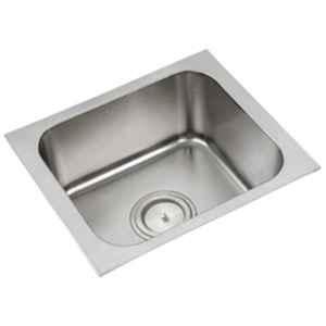 Anupam 109A 19x16 inch Stainless Steel Satin Finish Single Bowl Sink