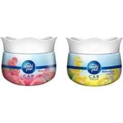 Ambi Pur 2 Pcs 75g Romentic Rose & Refreshing Lemon Car Freshener Set