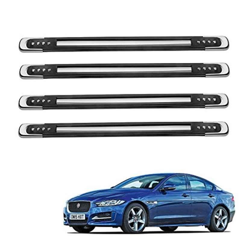 Kozdiko 4 Pcs Designer Black Bumper Protector Set for Jaguar NA