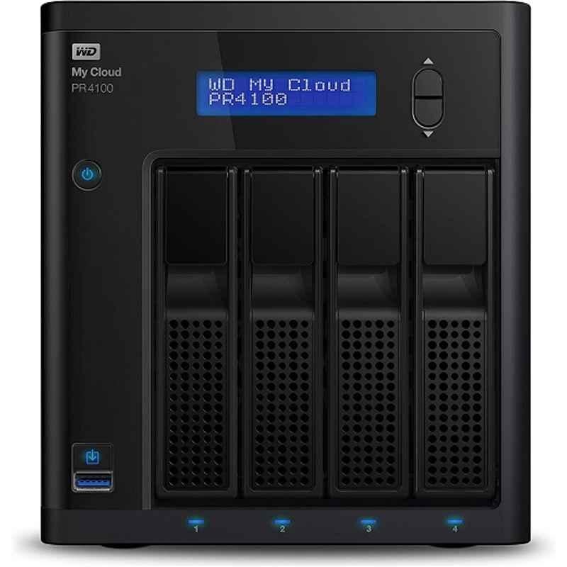 WD 32TB Black PR4100 EMEA My Cloud Storage, WDBNFA0320KBK-EESN