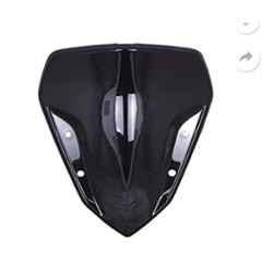 AOW Short Visor Universal for All Bikes Black-09