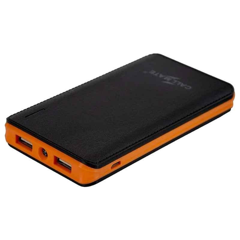 Callmate T3 8000mAh Black & Orange 2 USB Port Power Bank