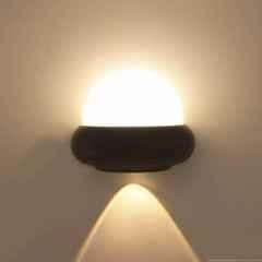 Gigawatts 7W Warm White 3000K Round LED Up Down Outdoor Wall Light for Room Decoration