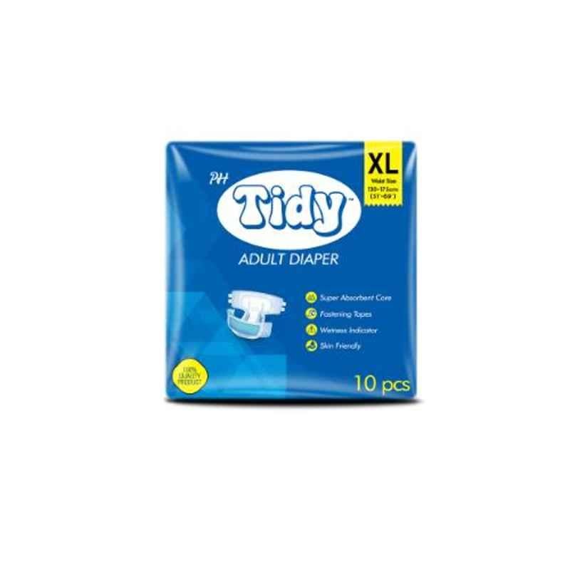 Tidy 30 Pcs 130-175cm Extra Large Adult Diapers, TAD-EXL-3 (Pack of 3)