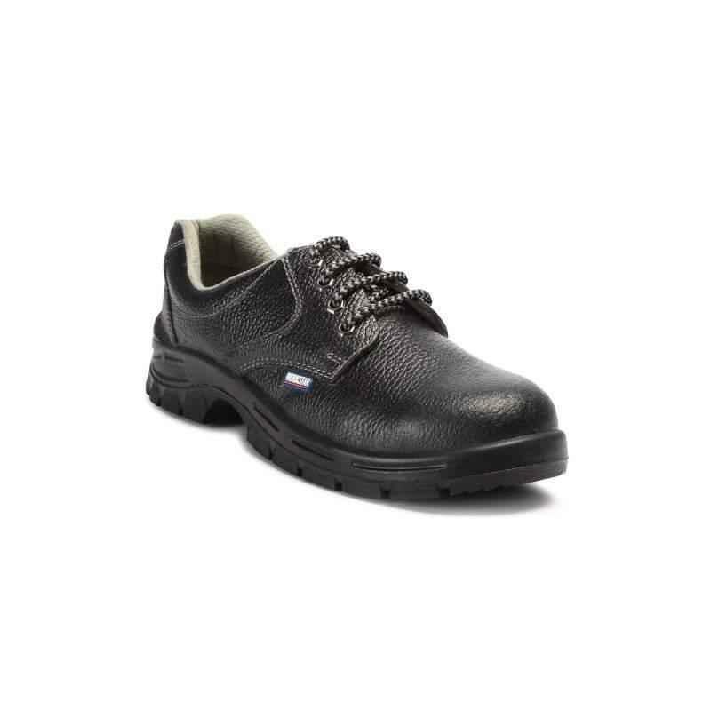 Allen Cooper AC 7001 Steel Toe Black  Work Safety Shoes, Size: 8