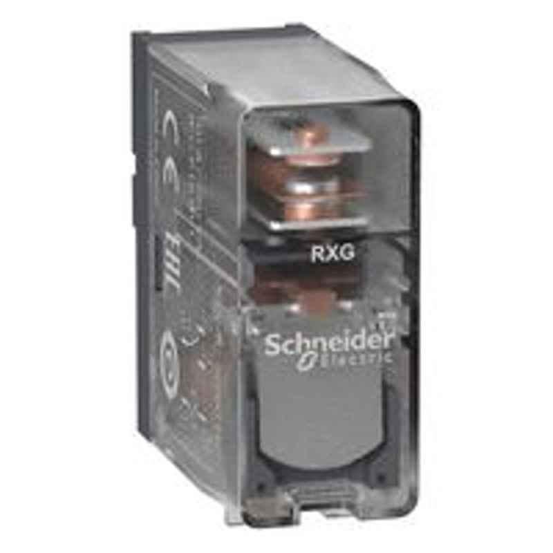 Schneider 5A 24 VAC Interface Relay with Lockable Test Button, RXG21B7
