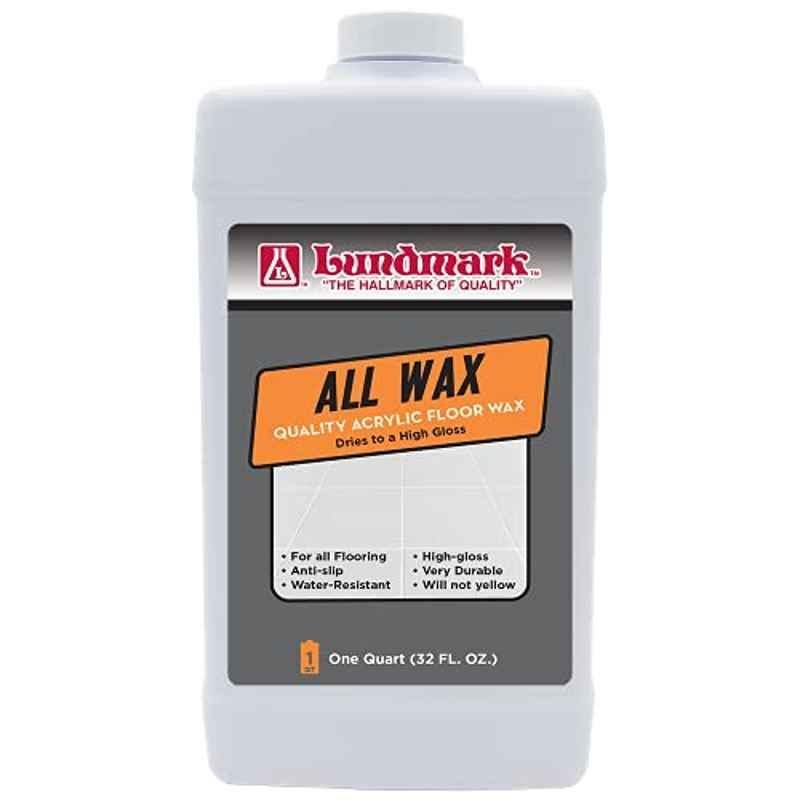 Lundmark 32 Oz Self Polishing Floor Wax, 3201F32-6