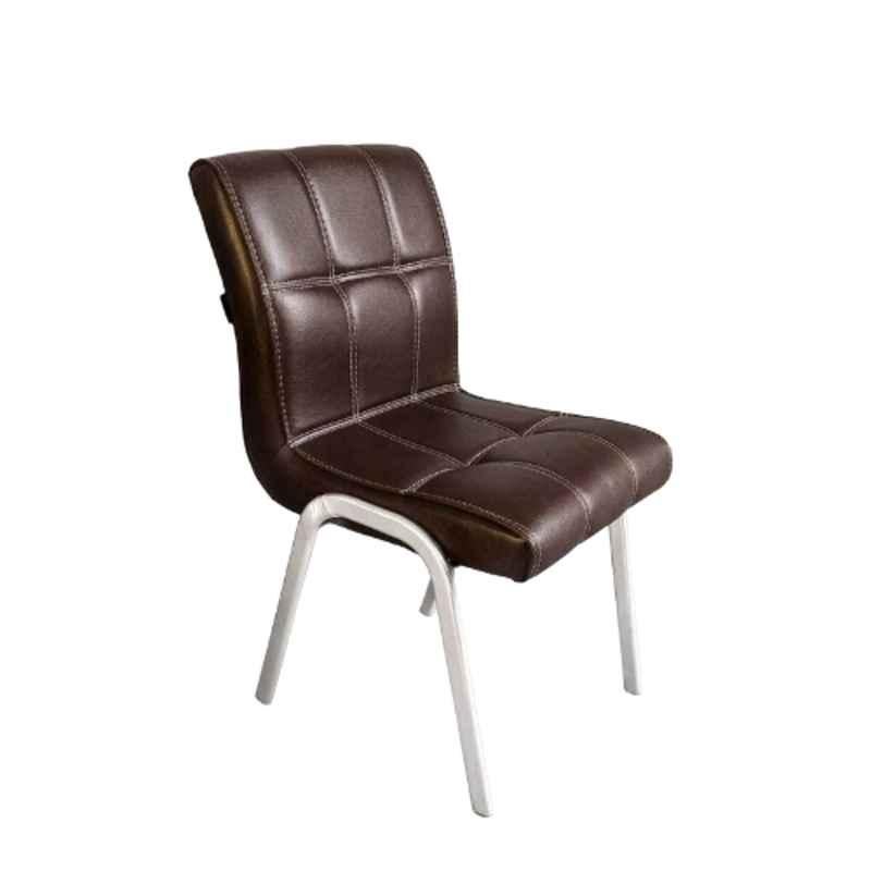Aayra CompactFlex 120kg Engineered Wood Brown Dining Chair, TIMEXBR