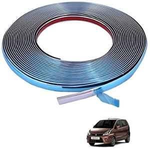 Kozdiko 20m 14mm Silver Car Side Window Chrome Beading Roll for Maruti Suzuki Zen Estilo