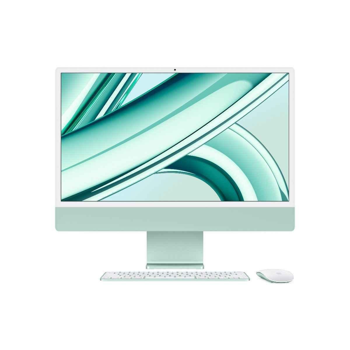 Apple iMac M3 24インチ グリーン,8GB,256GB,VESA Buy Apple 24 inch 8GB/256GB SSD M3 Chip Green iMac with Retina 4.5