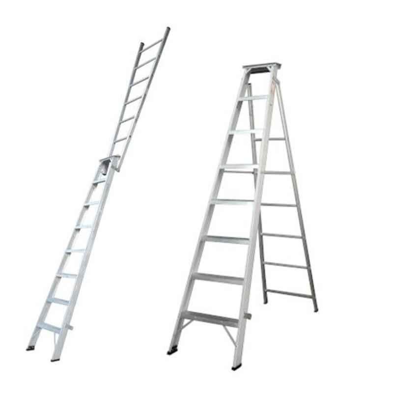 Alnico 150kg 8 Steps Aluminium Alloy Dual Purpose Ladder, DP 8