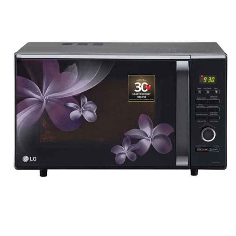 LG 28L Floral Purple Convection Microwave Oven, MC2886BPUM
