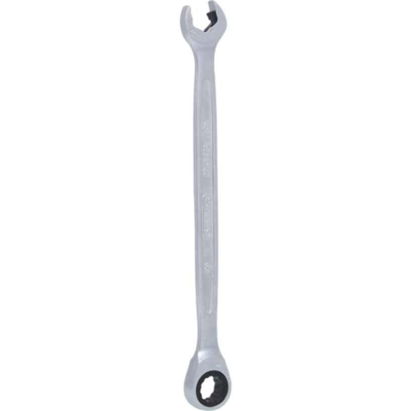 KS Tools Gear Plus 8mm Duo CrV Combination Spanner Set with Ratchet Mechanism, 503.5208