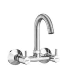 Somany Smart Brass Chrome Finish Sink Mixer with Swinging Spout, 272200430061