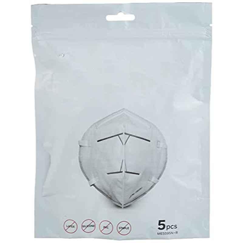 Honeywell H919 N95 White Respirator Mask, NIOSH95 (Pack of 5)