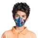 Airific Marvel Small Captain America Hex Shield Face Covering Mask, NI1751