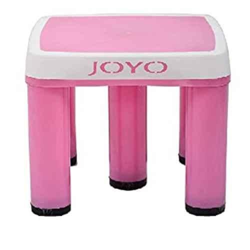 Buy Joyo TUFF Big Plastic Pink Bathroom Stool with Free Lasaani