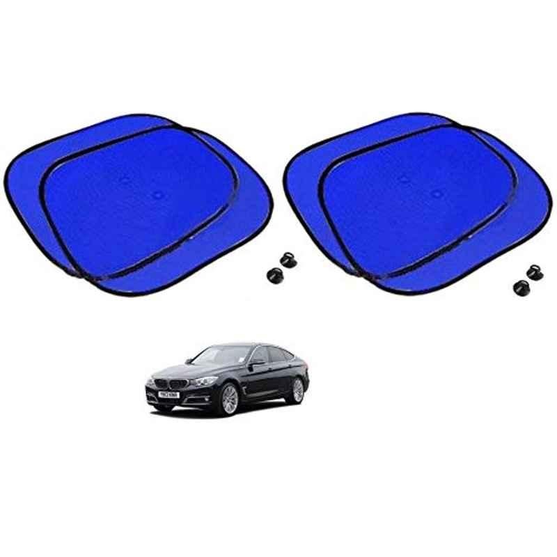 Kozdiko 4 Pcs Blue Chipkoo Car Window Sunshade Curtain Set for BMW 3 GT, koz_83051