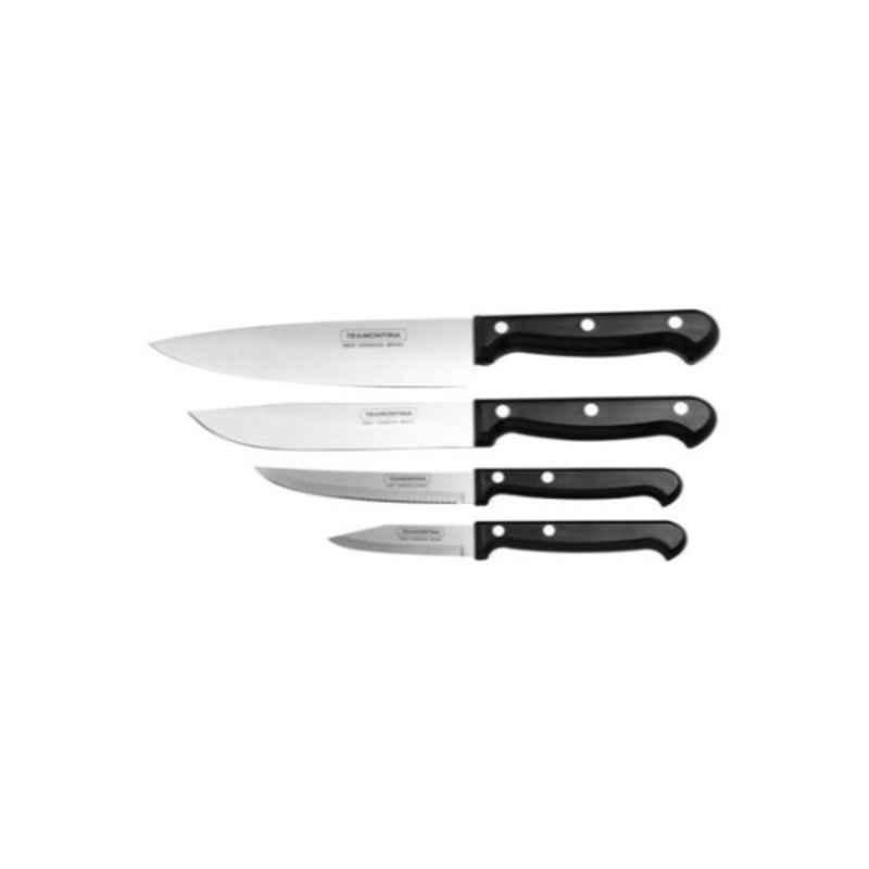 Tramontina 4Pcs Stainless Steel Knife Set, 7891112077225