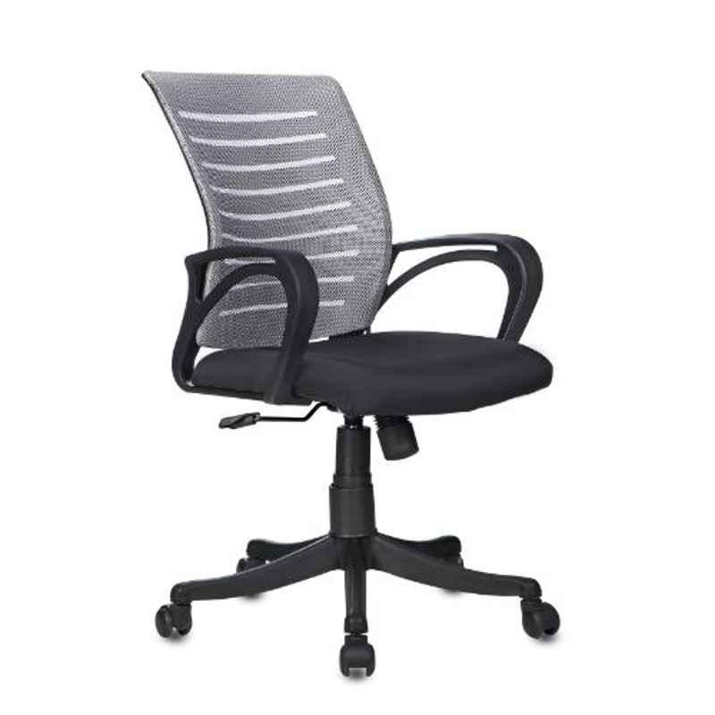 Advanto Black Superb Mesh Back Workstation Chair, AVPN GY 055