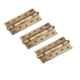 Smart Shophar 3x1.5x3 inch Brass Antique Bearing Hinge, SHA10HG-BEAR-AN3X1.5X3-P3 (Pack of 3)
