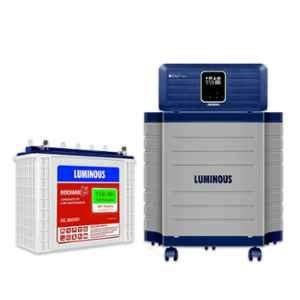 Luminous Zolt 900VA Pure Sinewave Inverter & RC 18000 150Ah Battery Combo with Trolley