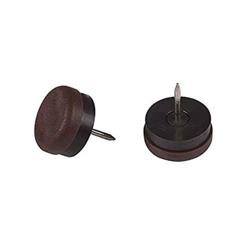 Fix-O-Moll 22mm Brown Plastic Slider Wood Pin
