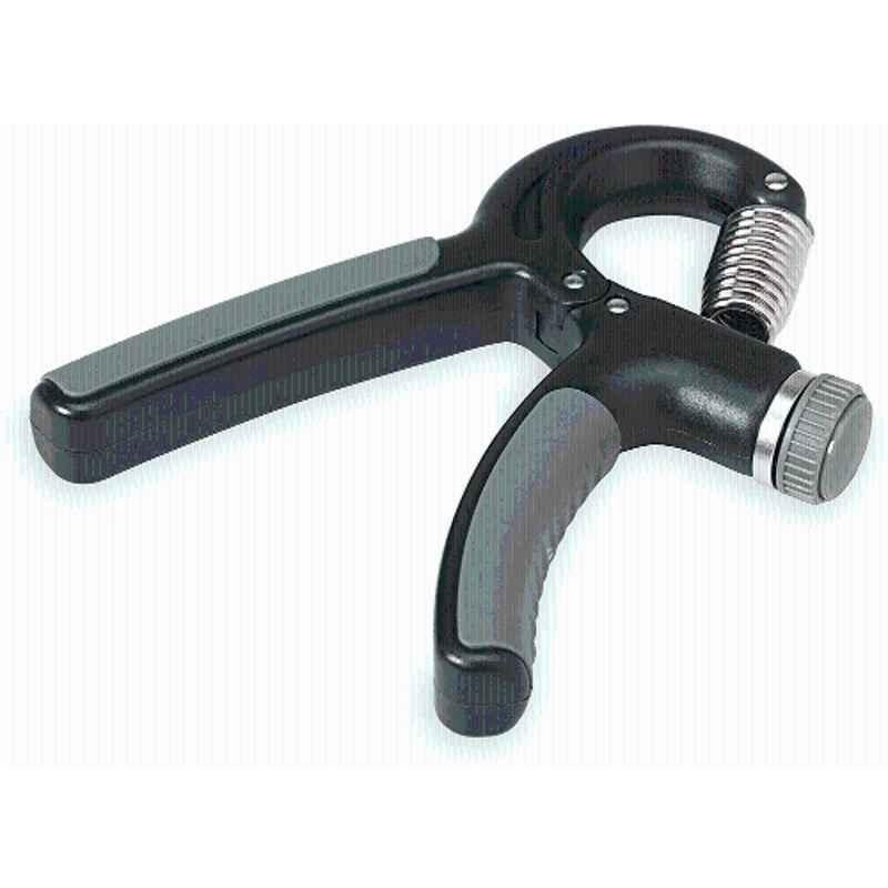 QUIT-X 8.3cm Stainless Steel & Plastic Grey Adjustable Fitness Hand Grip