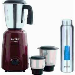 Baltra Mars 550W ABS Maroon & Black Mixer Grinder with 1000ml Stainless Steel Bottle & 3 Jars, BMG-220