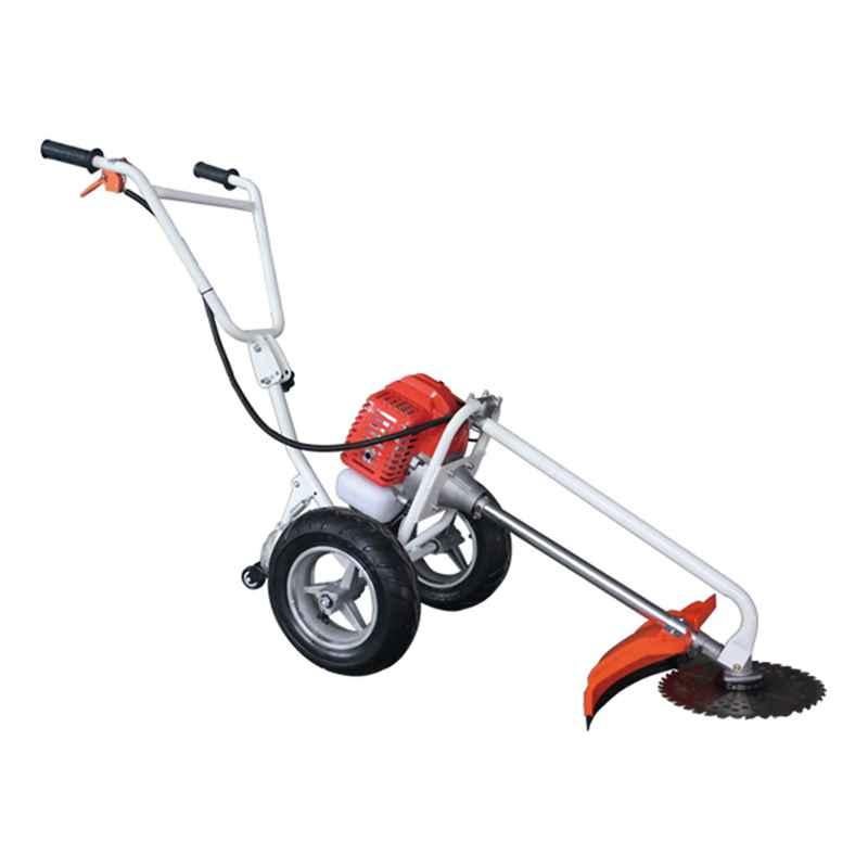 Greenleaf 1.95HP 52CC 2 Stroke Red Wheel Brush Cutter, WBC-44